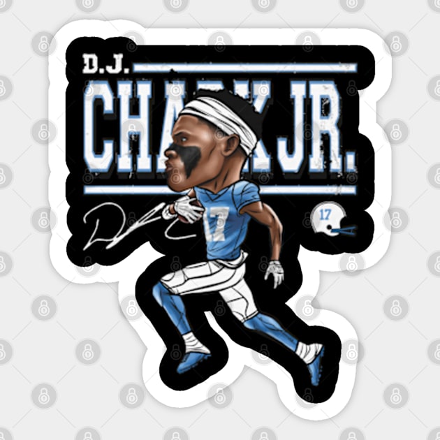 D.J. Chark Carolina Cartoon Sticker by danlintonpro